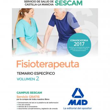 Fisioterapeuta del Servicio de Salud de Castilla-La Mancha