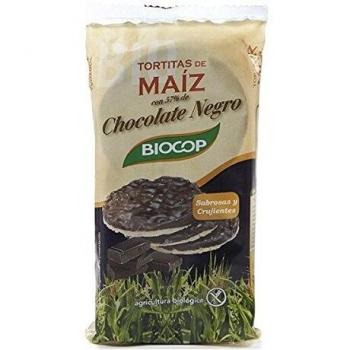 Biocop Tortitas Maiz Chocolate Negro Biocop 95G 300 g