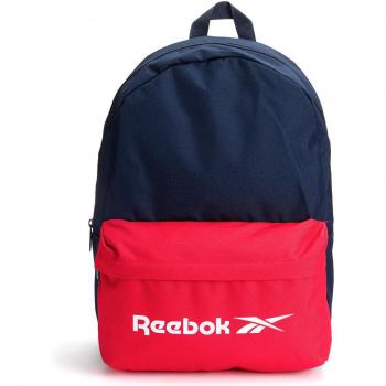 Mochila Reebok Wayland 48 cm azul marino con estuche, características: diseño deportivo, compartimento principal amplio, bolsillo frontal con cremallera, correas ajustables y acolchadas, material resistente al agua