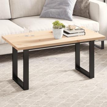 vidaXL Rectangular Solid Wood Pine Table Top 100x50x2.5 cm