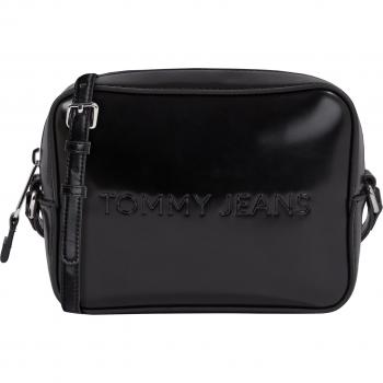 Tommy Jeans Black PU Leather Shoulder Bag