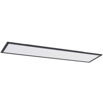 Plafoniera LED Nelios 120x30 cm, 4000K, Moderno, Aluminio Negro