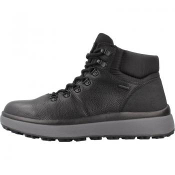 Botines Hombre Geox U Granito Color Negro C9999