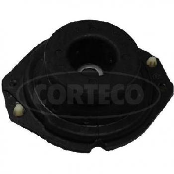 CORTECO Top Strut Mounting 49358098 - Copela de amortiguador, compatible con varios modelos de vehículos, fabricada en goma y metal para mayor durabilidad, diseñada para absorber vibraciones y ruidos, incluye tornillos
