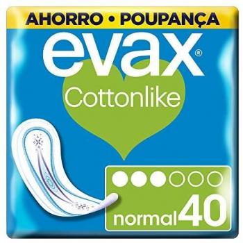 Evax Cottonlike Normal Compresas - 40 unidades