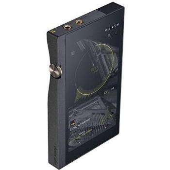 Onkyo portátil reproductor de audio digital de alta resolución con ampliable de almacenamiento – negro