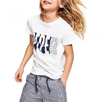 Pepe Jeans Camiseta Sacha Blanca Niño 4 Blanco