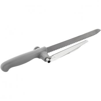 Cuchillo de Pan con Guía de Corte Regulable Kutway InnovaGoods - Cuchillo de pan, guía de corte ajustable, diseño ergonómico, hoja afilada, material resistente, fácil limpieza
