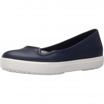 crocsCitiLane Flat W - Zuecos Mujer, Azul