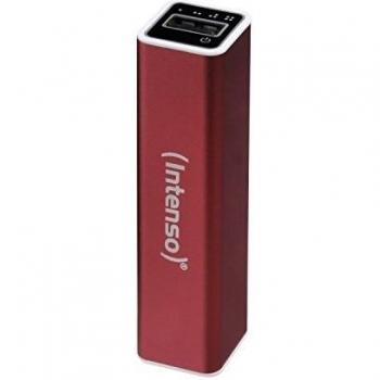 Intenso A2600 - Fuente de alimentación de 2600 mAh, color rojo