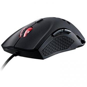 Ratón Gaming Thermaltake Ventus X Plus, láser, 10000 DPI, cableado, negro
