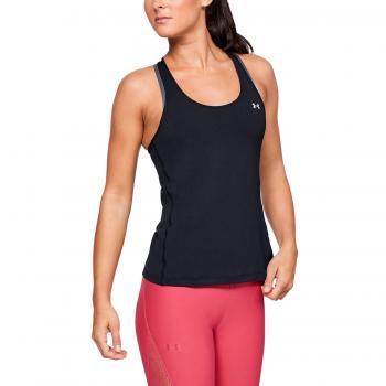 Under Armour UA HG Armour Racer Tank Tanque, Mujer, Negro
