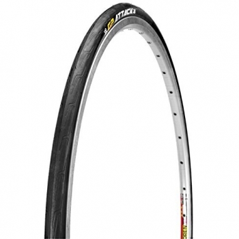 Continental Faltreifen Grand Prix Attack  Cubierta, Unisex, Negro, Talla única