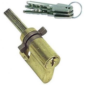 Tesa Assa Abloy,552000LT,Cilindro de Seguridad Estándar TE5, Perfíl Ovalado,Niquelado