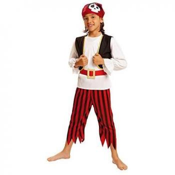 My Other Me Me - Disfraz de Pirata calavera para niños, talla 5-6 años