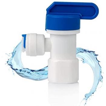 Llave de Paso para Depósito de Ósmosis Inversa - Válvula Universal de 1/4 con Conexión Roscada - Nature Water Professionals