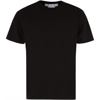 Off-White Men's Set Of Three Cotton T-Shirts in Black | Size Small | OMAA127C99JER002 Color 1001