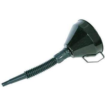 Silverline 868569 - Embudo de plástico con boquilla