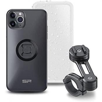 Kit Moto Bundle SP Connect para iPhone 11 Pro Max/XS Max (Carcasa, Funda Lluvia y Soporte)