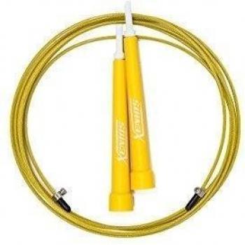 Xenios USA XSPJPRP01YL Comba-Cuerda para Saltar Ajustable - Ultra-Speed Jump Rope