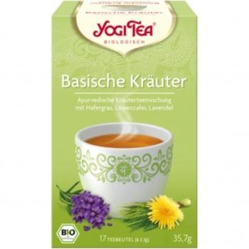 Yogi Tea Infusión Alcalina Bio, 17 bolsas.