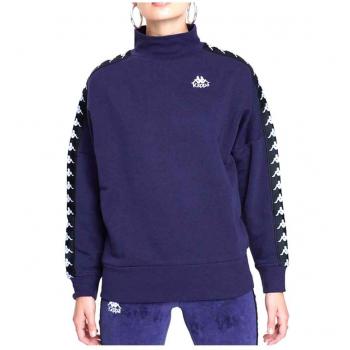Kappa Alkhe Auth Sudadera, Mujer, Blue Greystone/Black, S