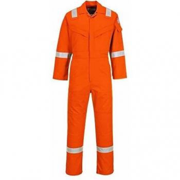 Mono ignífugo ant estático superligero Portwest naranja 3XL 32