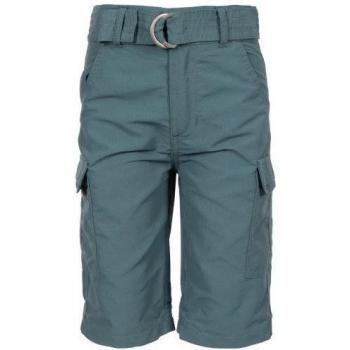Trespass - Pantalones Cortos Craftly para Niños/Niñas, ligeros y transpirables, con cintura elástica ajustable, múltiples bolsillos, diseño colorido y resistente al agua