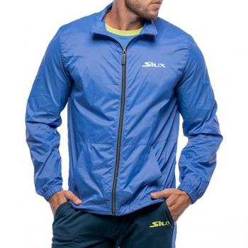 Cortavientos Siux Yonder Hombre - Giacca A Vento, color azul, diseñada para pádel, ligera y transpirable