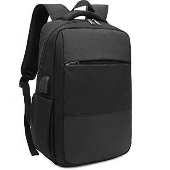Mochila Unisex Impermeable para Ordenador Portátil de hasta 15.6 Pulgadas, conector para Auriculares y Bolsillo Antirrobo. Para los estudios, viajes o trabajo