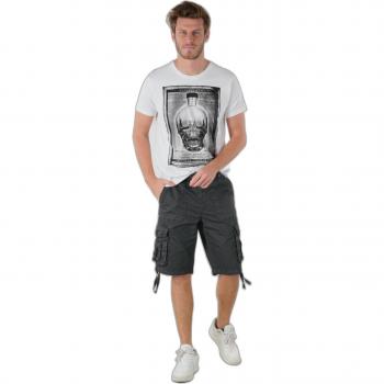 Deeluxe Heaven Men's Multicoloured Grey Shorts