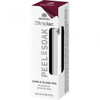 Alessandro Striplac Peel Or Soak Care & Gloss Finish Cuidado de Uñas 8 ML