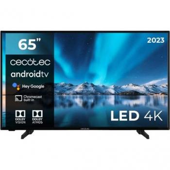 Televisor Cecotec Series A 65 LED UHD 4K Smart TV Android WiFi Bluetooth Modelo ALU00065