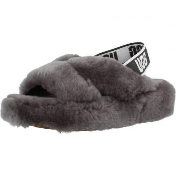 Zapatillas Hogar Mujer Marca Ugg Modelo W Fab Yeah Color Charcoal Gris EU 39