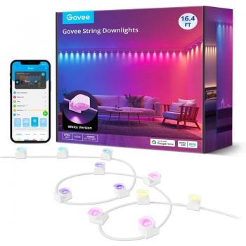 LUCES EMPOTRABLES GOVEE RGBIC STRING DOWNLIGHTS WIFI 5M