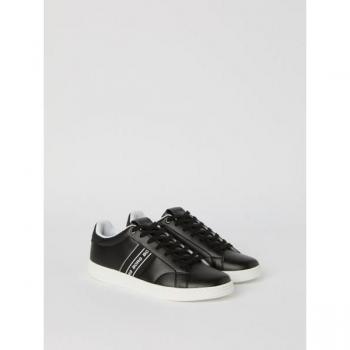 Men's T470 Low Tennis Sneakers - Black