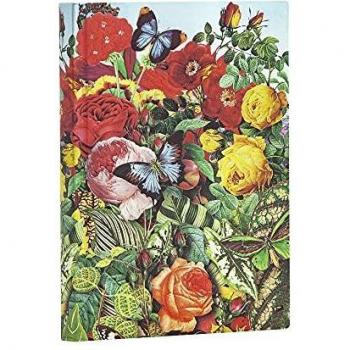 Cuaderno Flexible Jardín de Mariposas - Mini - Rayado - 9,5 x 14 cm - 208 páginas - 80 g/m²