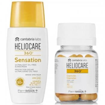Pack Heliocare 360 Sensation SPF50+ 50 ml + 30 Cápsulas