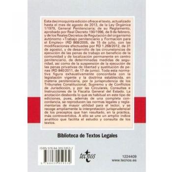 Legislación Penitenciaria - 15ª Edición