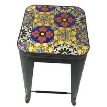 Taburete alto Zafir 67 x 30 cm - Diseño moderno - Gerimport