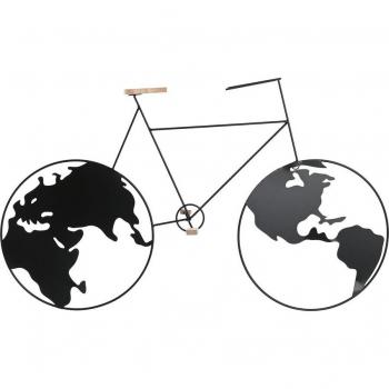 Fíjalo Decoración pared metal bicicleta