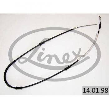 Cable de accionamiento para freno de servicio LINEX 14.01.98, tipo: cable de freno, características: alta resistencia, fácil instalación, compatible con múltiples vehículos