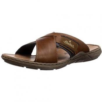 Rieker Men's 22099 Mules, Brown