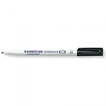 Marcador para Pizarra Blanca STAEDTLER Lumocolor 301, Negro, Punta Media 1mm