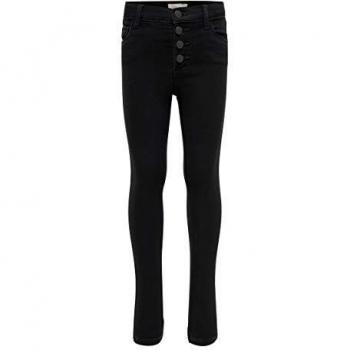 Only Kids Rose Button Skinny Girl's Jeans