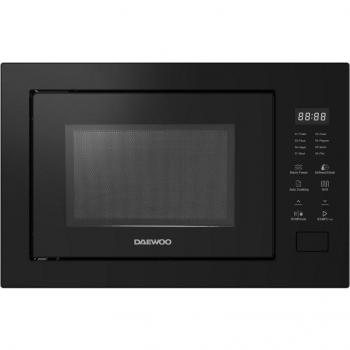 Microondas Integrable Daewoo MDBD253GB 25 Litros con Grill y 8 Programas Negro