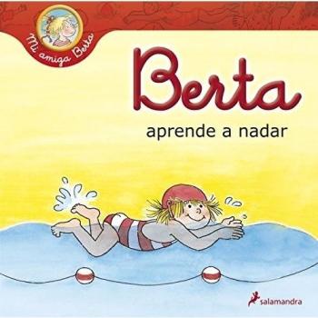 Berta aprende a nadar