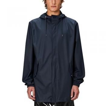 Chubasquero Rains 18010 - Parka de hombre corta para lluvia, color turquesa, talla L