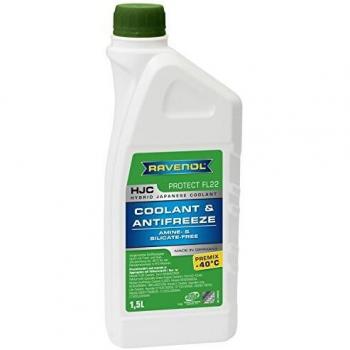 Anticongelante RAVENOL HJC FL22 Premix -40°C Verde 1,5L