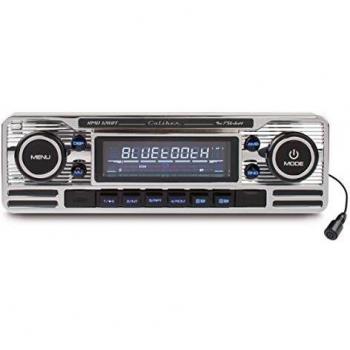Caliber CALRMD120BT FM with Bluetooth, Chromé